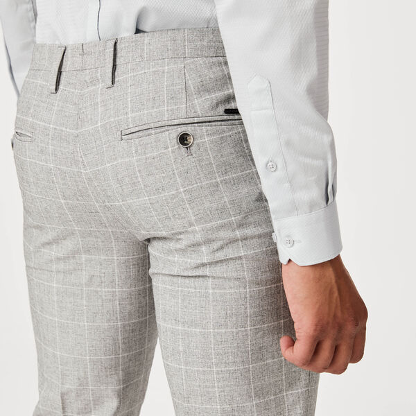 Eastcote Suit Pant, Grey Windowpane, hi-res